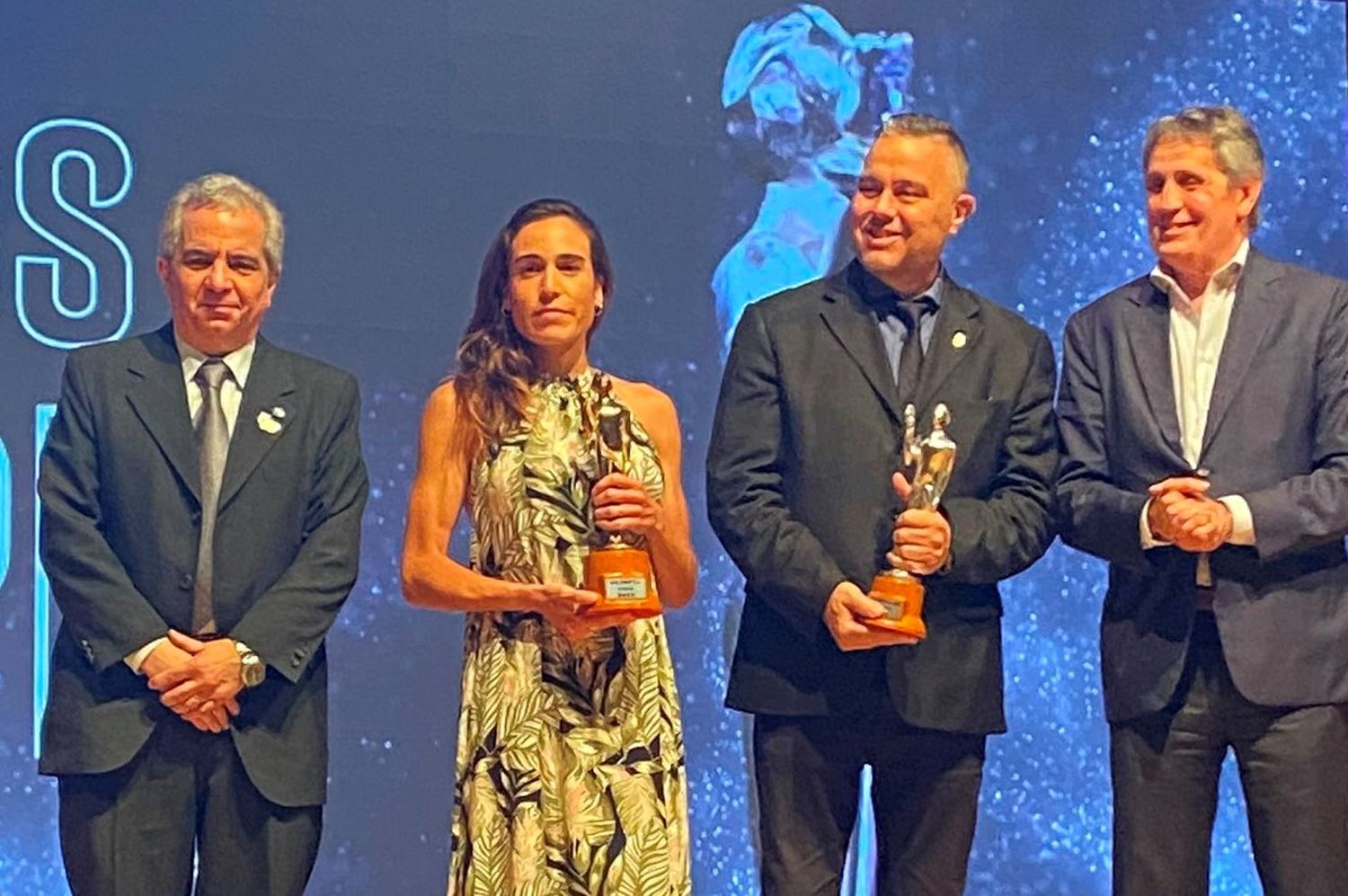 Belén Casetta fue premiada por su gran desempeño en atletismo.