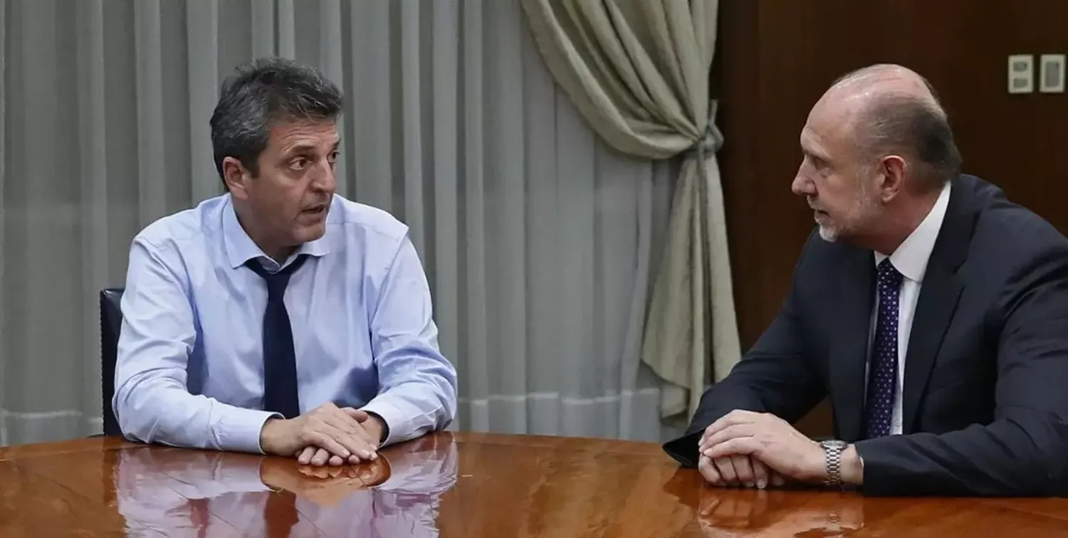 Perotti definió como “profunda y extensa” su reunión “de trabajo” con Sergio Massa