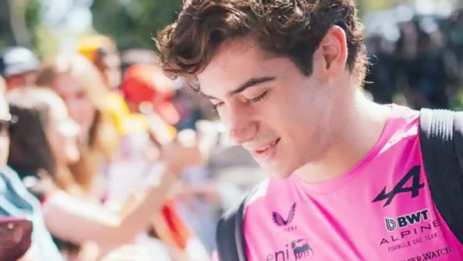 Colapinto en el Gran Premio de China