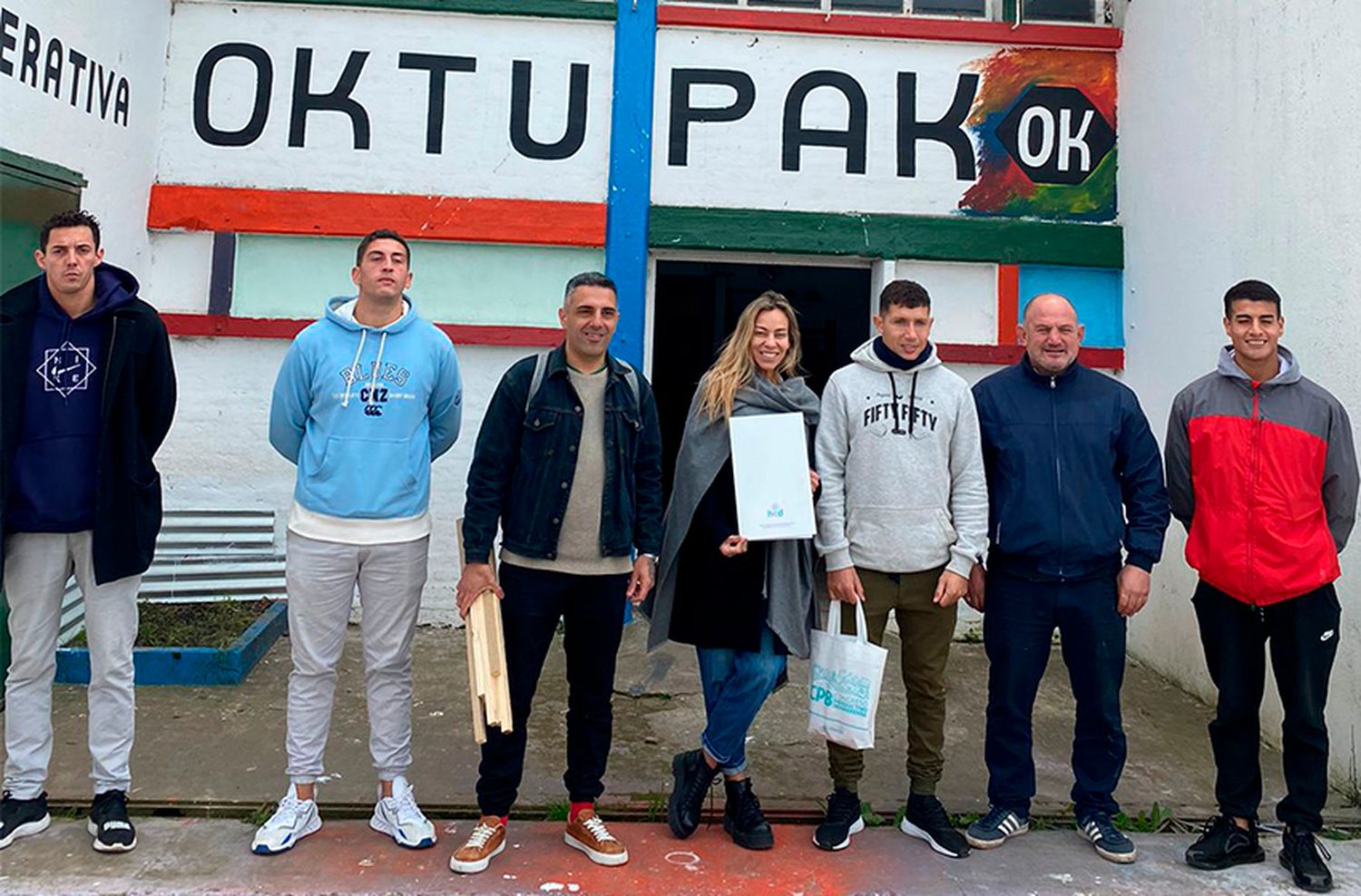 Cooperativa Oktupak: "Los hijos de los internos tendrán un ejemplo de cultura del trabajo"