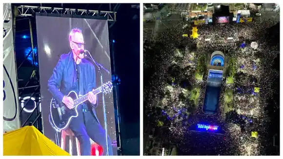 LA NOCHE  EN QUE YORDANO ENLOQUECIÓ de amor a los caraqueños: LLENAZO de la Plaza Altamira fue un éxito