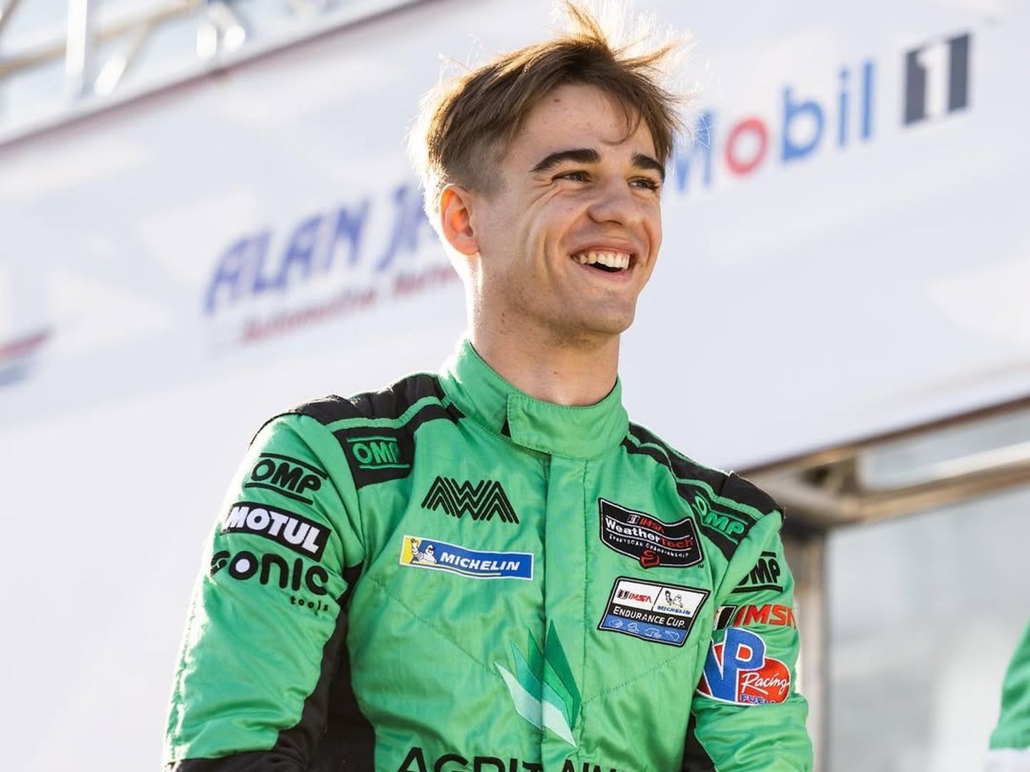 Felicidad ante la oportunidad. Notable sonrisa de Nico Varrone y su sueño por llegar a Formula 1.