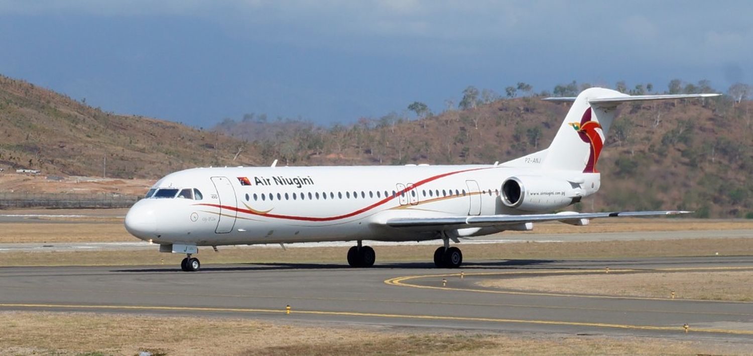 Air Niugini busca sustituto para el Fokker 70/100: ¿Airbus A220 o Embraer E195-E2?