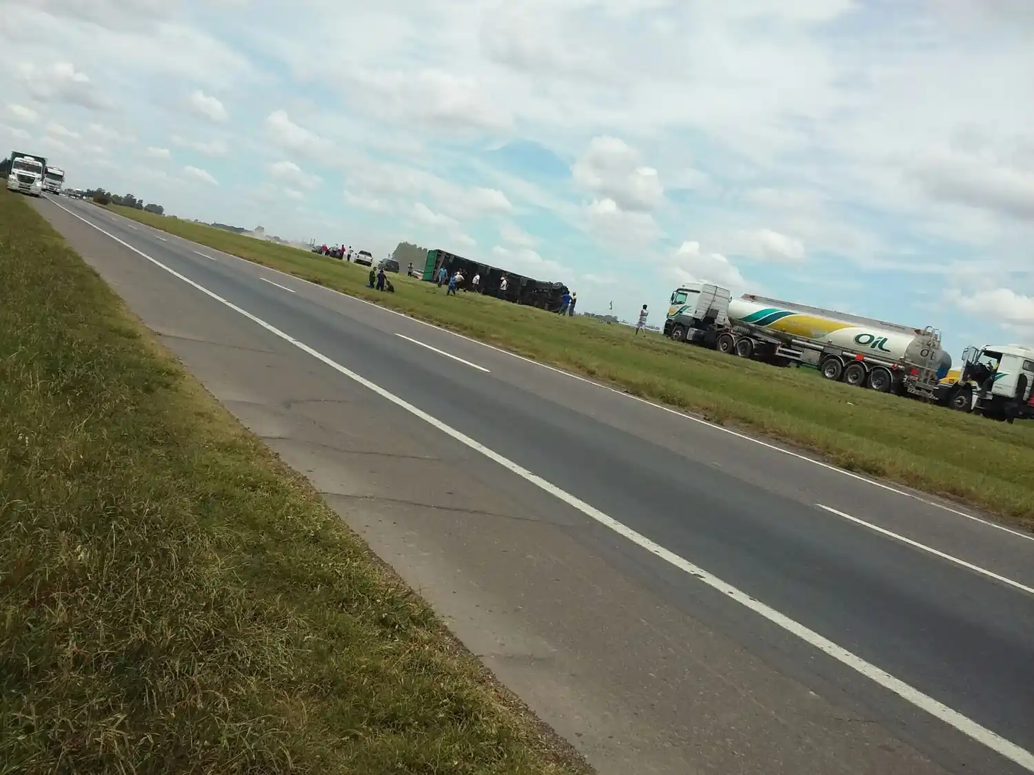 Accidente en Ruta 9 altura Ramallo