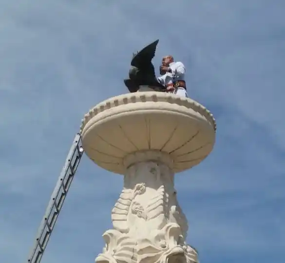 Avanza la puesta en valor de la Fuente de la Cordialidad