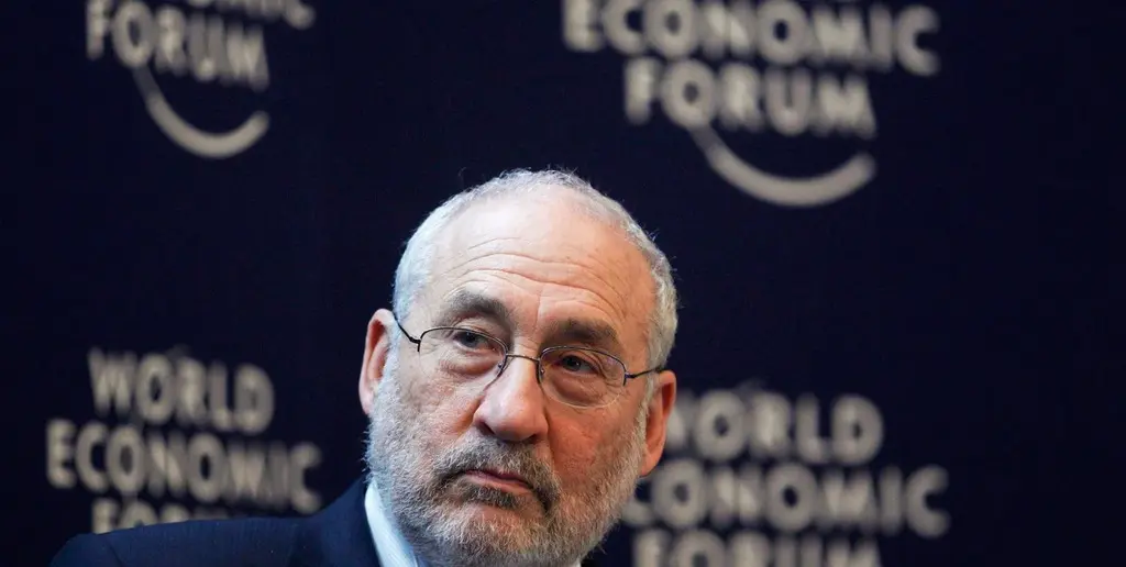 Joseph E. Stiglitz, profesor de de la Universidad de Columbia, premio Nobel en Economía, en una reunión del Foro Económico de Davos. Foto: Archivo / REUTERS.