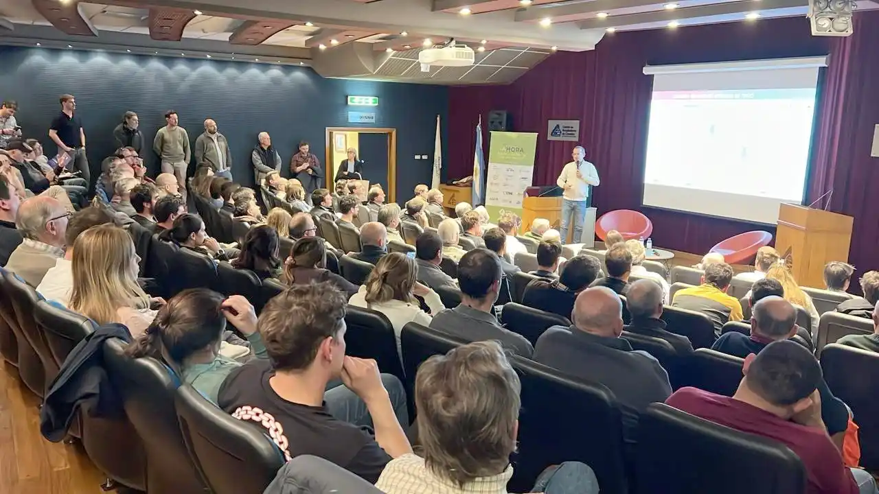 Mucho público. Participó del evento propuesto por la entidad del agro
