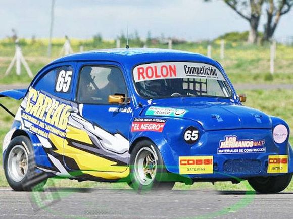 Luego de 14 años Rolón volvió al TC 850