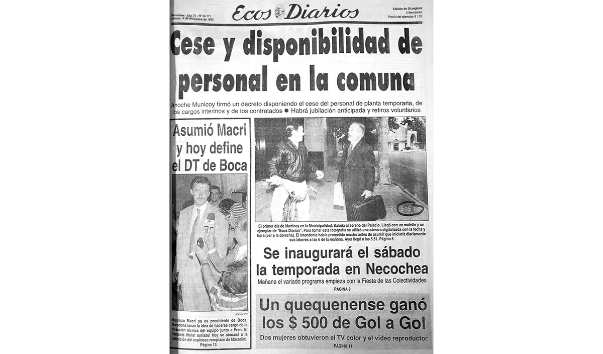 Jueves, 14 de diciembre de 1995
