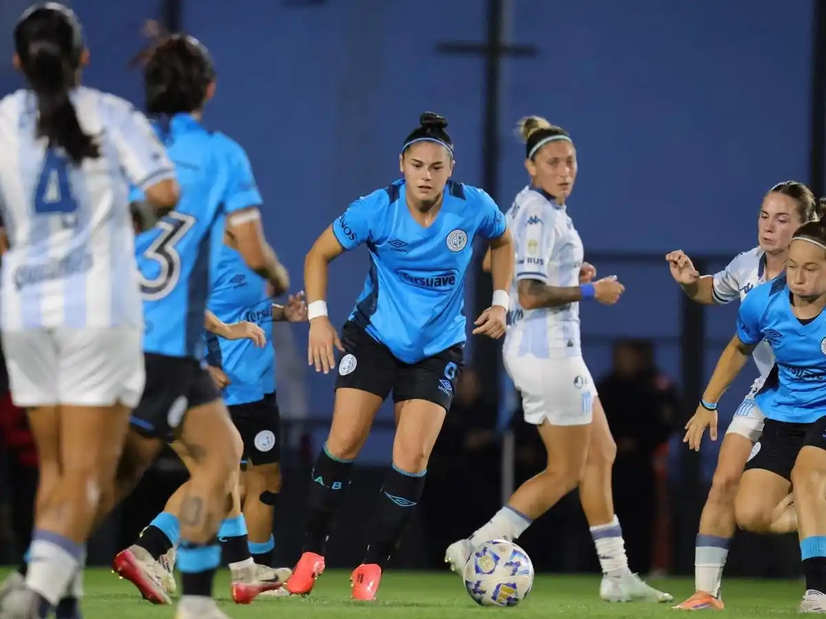 Las Piratas dieron vuelta la final ante Racing y son campeonas de la 1° Div.Femenina.Foto:Belgrano Femenino