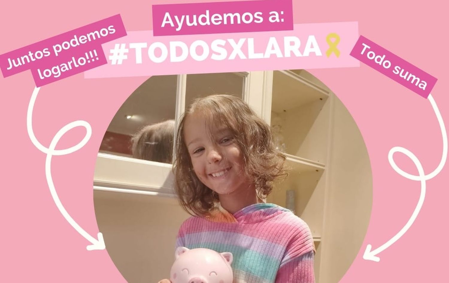 Todos por Lara: gran evento solidario para seguir recaudando fondos