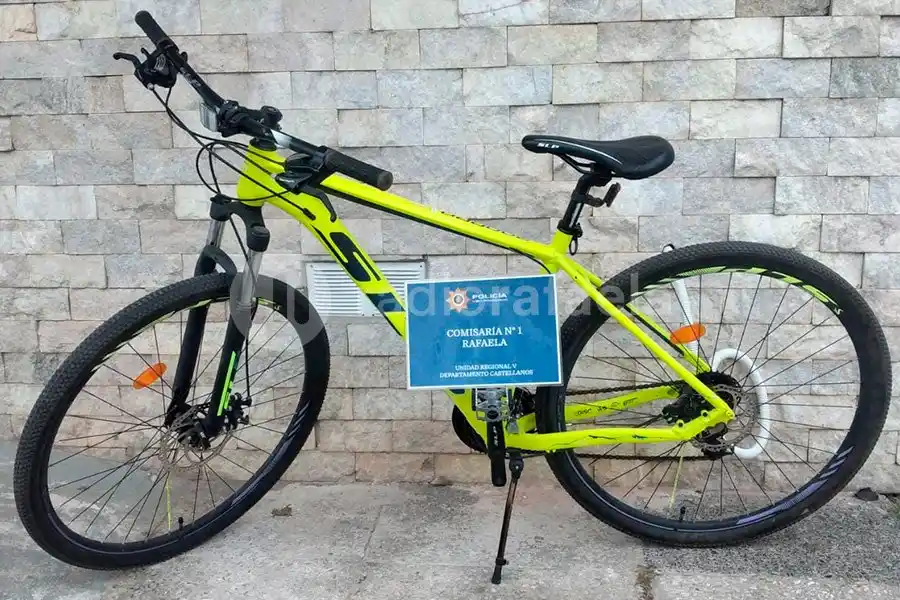 Requisa en barrio 17 de Octubre permitió importante resultado al encontrar una bicicleta robada