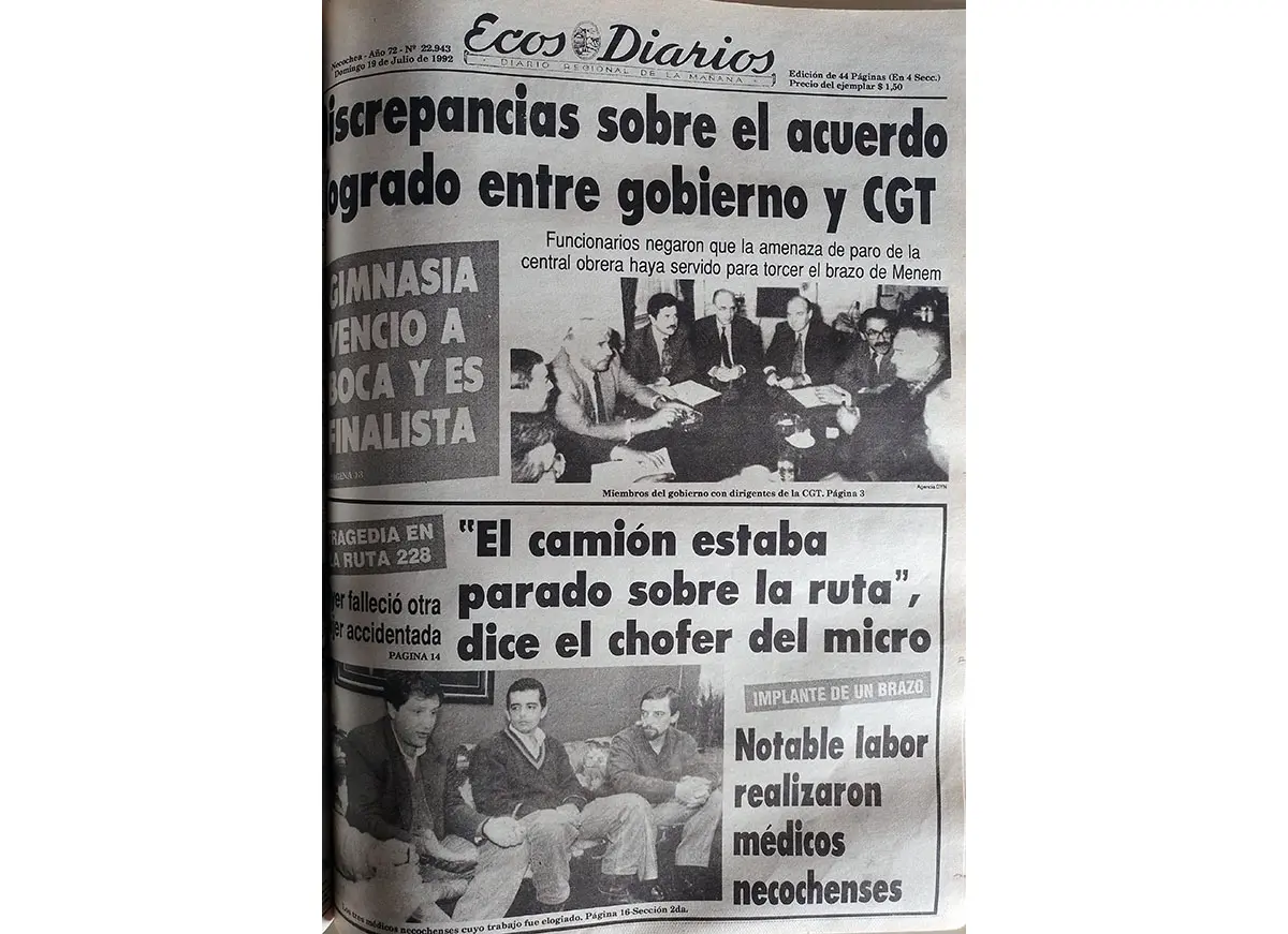 Domingo 19 de Julio de 1992