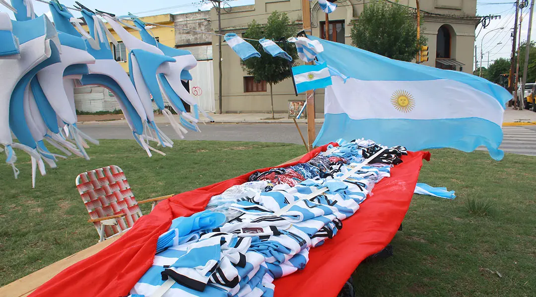 Los colores para alentar a la Selección