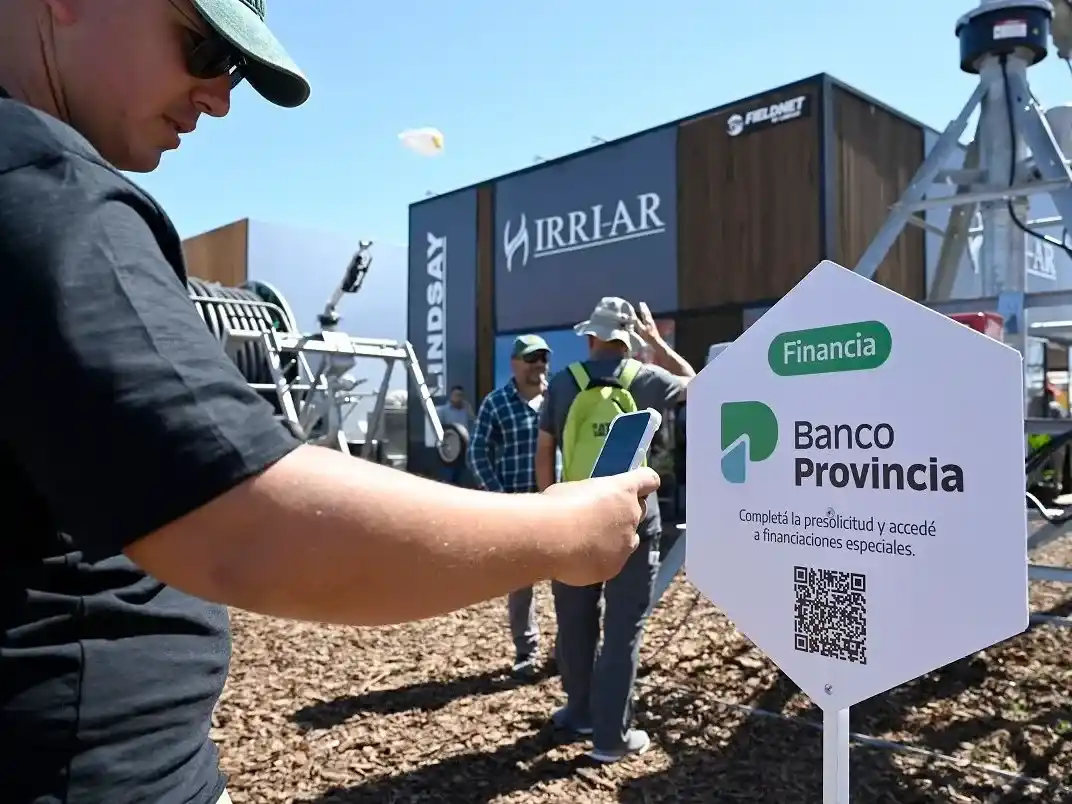 El banco presentó líneas de financiamiento específicas para el agro y productos de inversión tanto en pesos como en dólares.