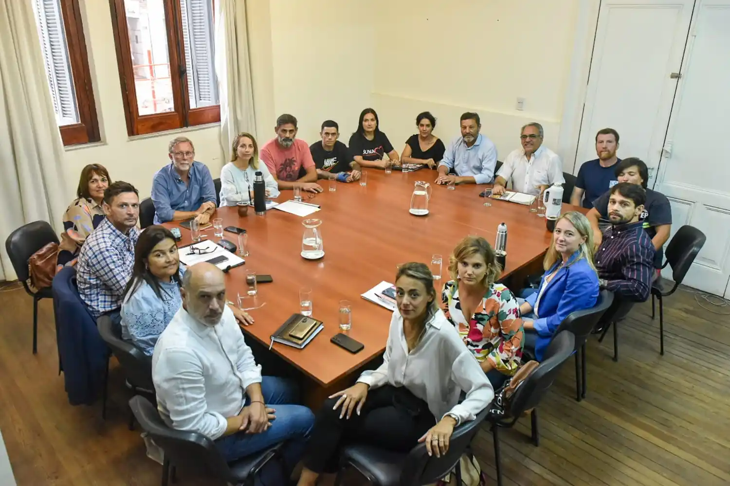 Diputados del bloque “Más Para Entre Ríos” se reunieron con la Mesa contra el Hambre