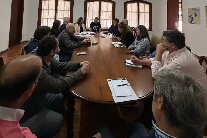 Reunión de la Mesa de Seguridad Rural en Chascomús