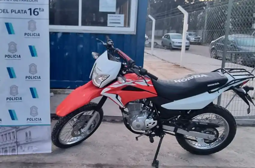 Robó una moto y poseía numerosos procesos penales