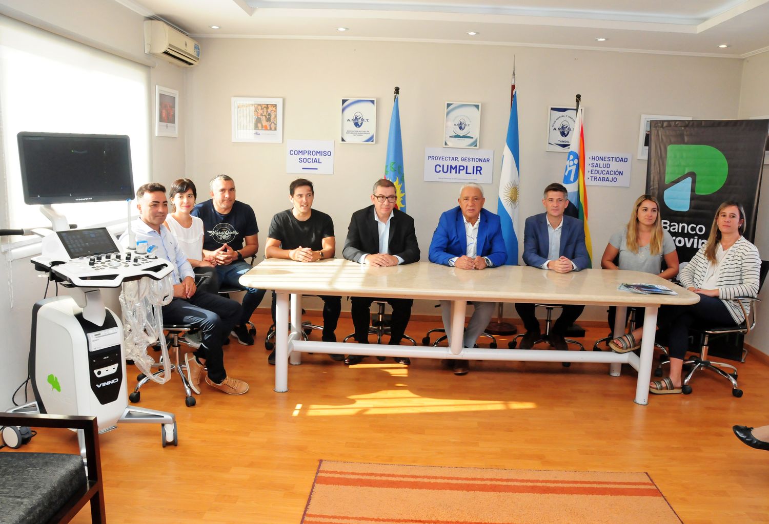 Amemt incorporó un ecógrafo de última generación