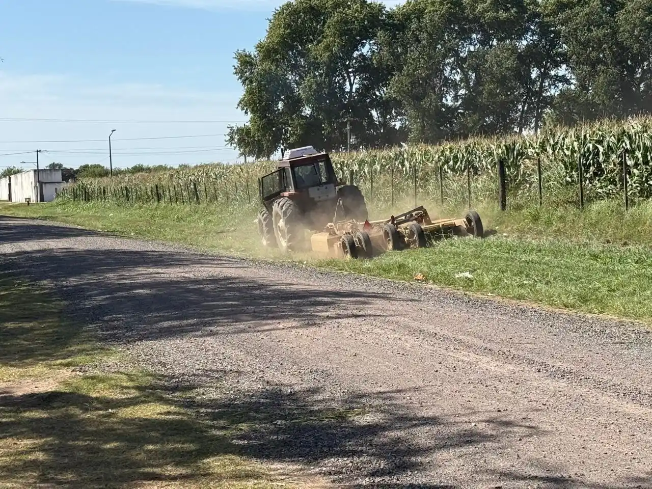 Cuadrilla de Espacios públicos en acción. Foto: MVT