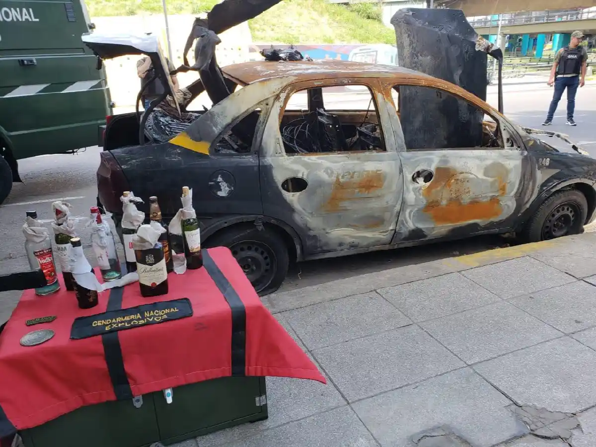 Encontraron bombas molotov cerca del punto de inicio de la marcha opositora al G20
