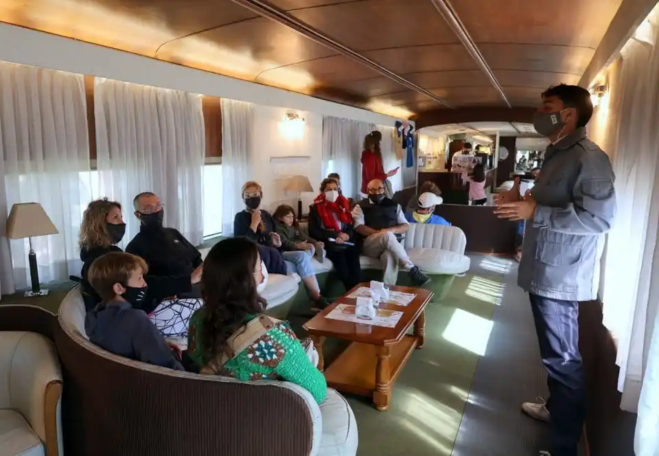 El Tren Museo Itinerante en Tres Arroyos con acceso libre y gratuito