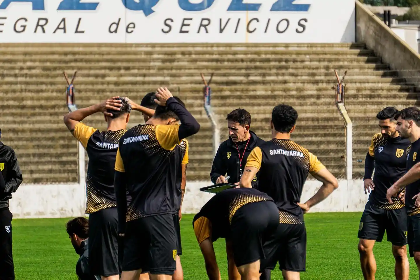 FOTO PRENSA SANTAMARINA Santamarina e Izquierdo se juegan mucho en Puerto Madryn.