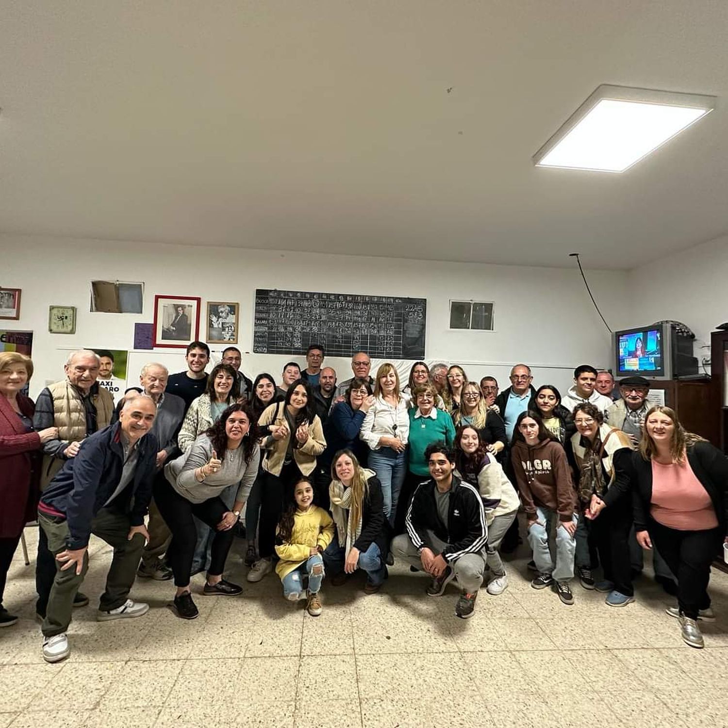 El equipo de Elortondo, tras el gran triunfo del domingo.