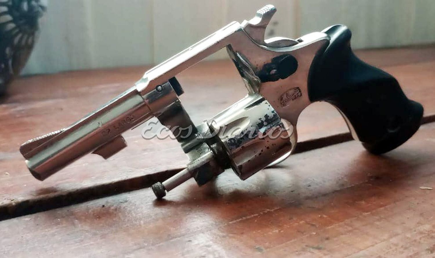 Arma. Secuestrada por los efectivos del Comando de Patrullas en Quequén