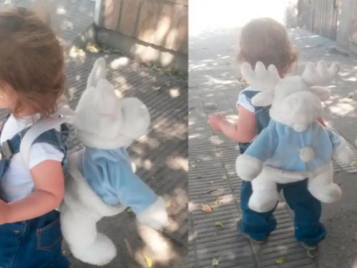 Le robaron la mochila de peluche a una niña: era el único recuerdo que tenía de su abuela