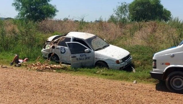 Era seguido a distancia "prudente" por la policía mientras huía a gran velocidad.