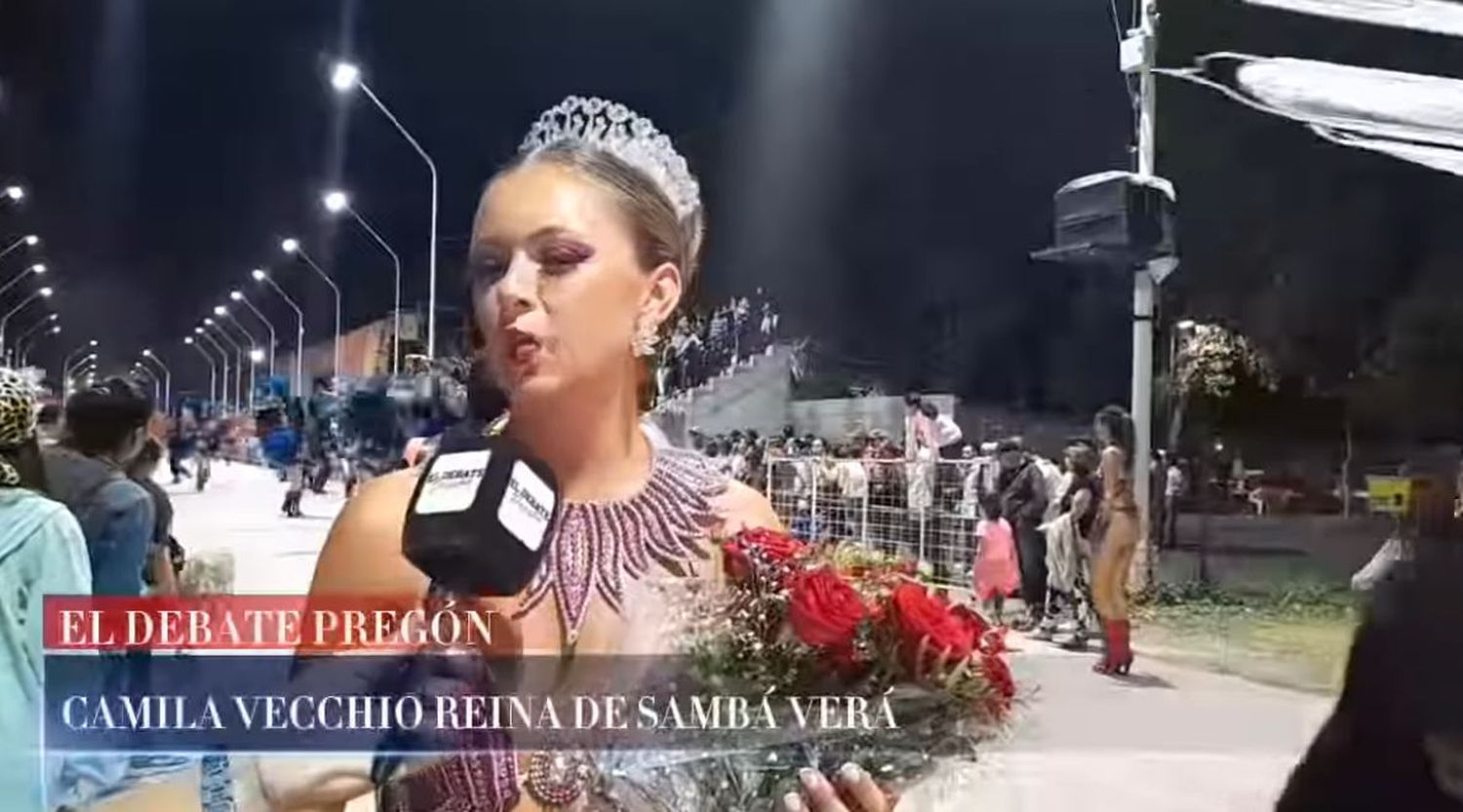 COMPARTIMOS DIÁLOGO CON CAMILA VECCHIO REINA DE SAMBÁ VERÁ