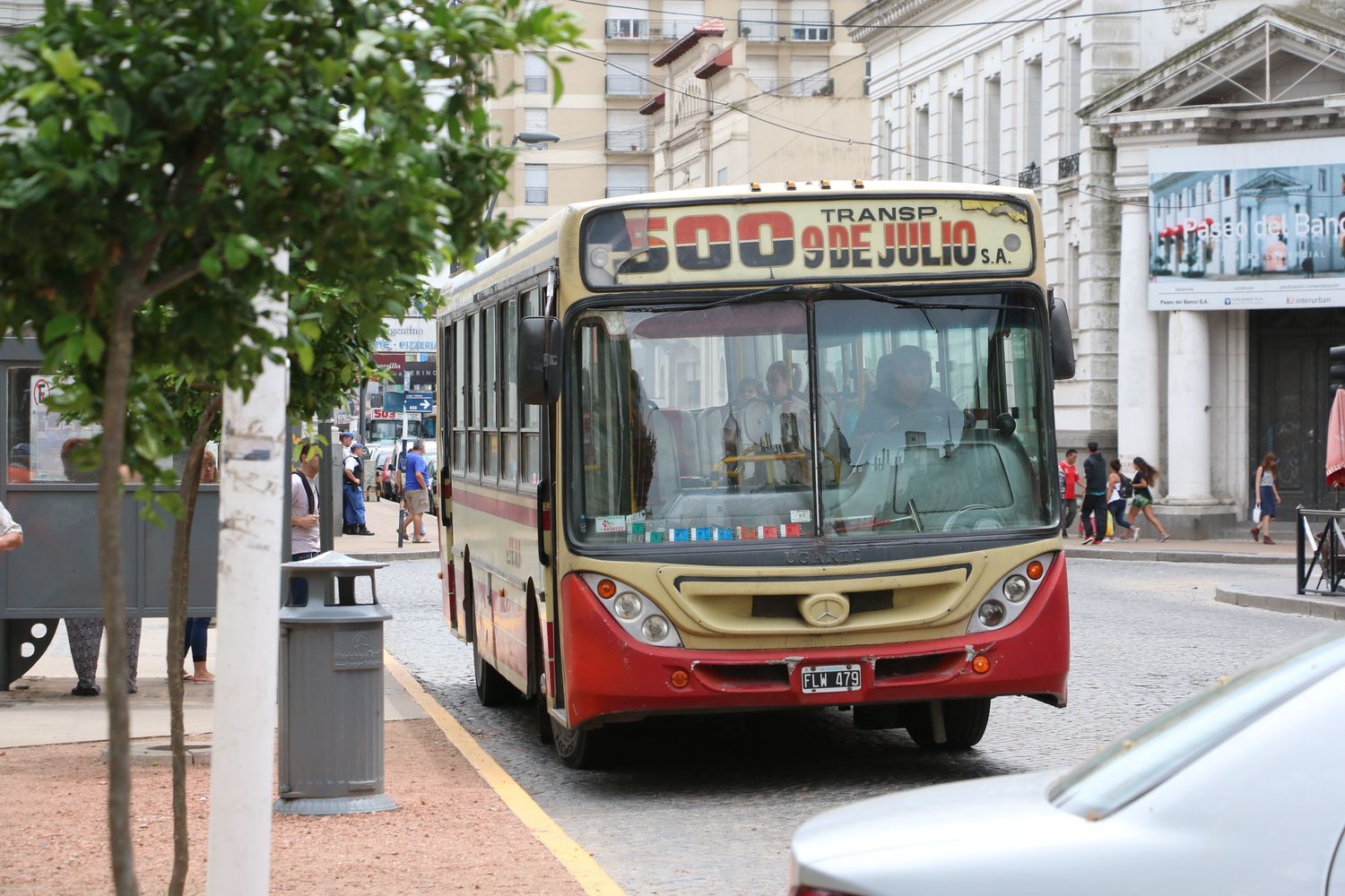 A partir de este lunes cambian las frecuencias del transporte público por el receso invernal