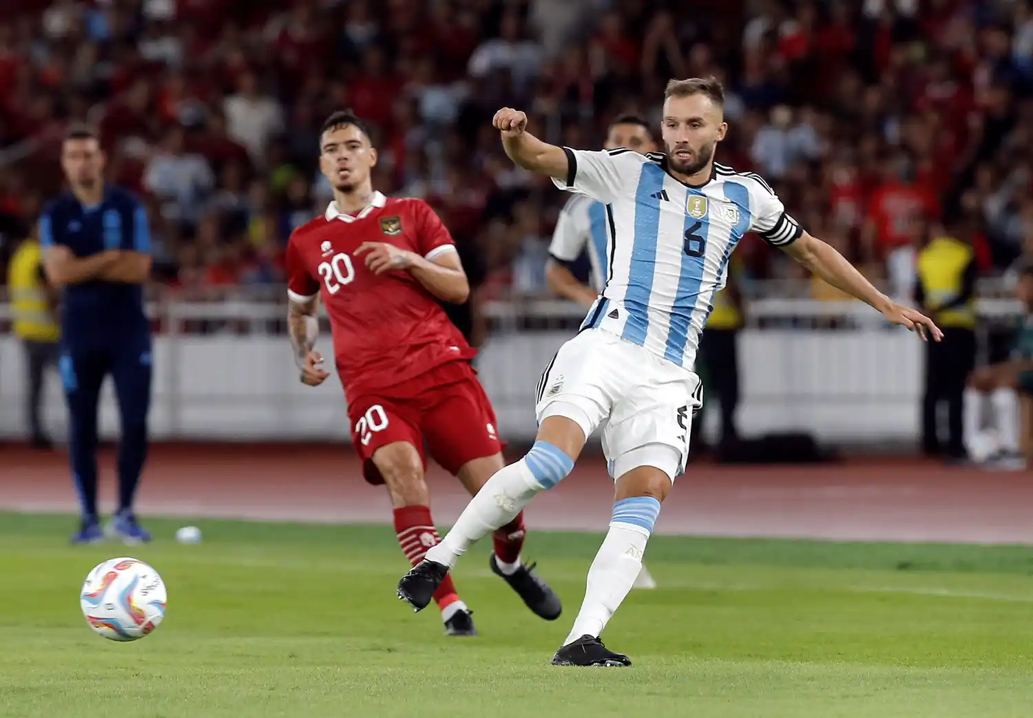 Pezzella se enfoca en la selección nacional.
