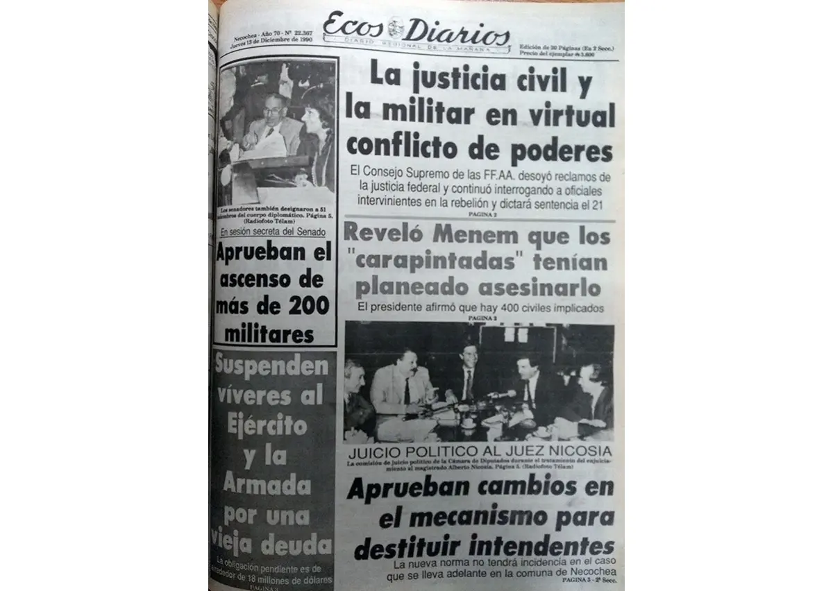 Jueves 13 de diciembre de 1990