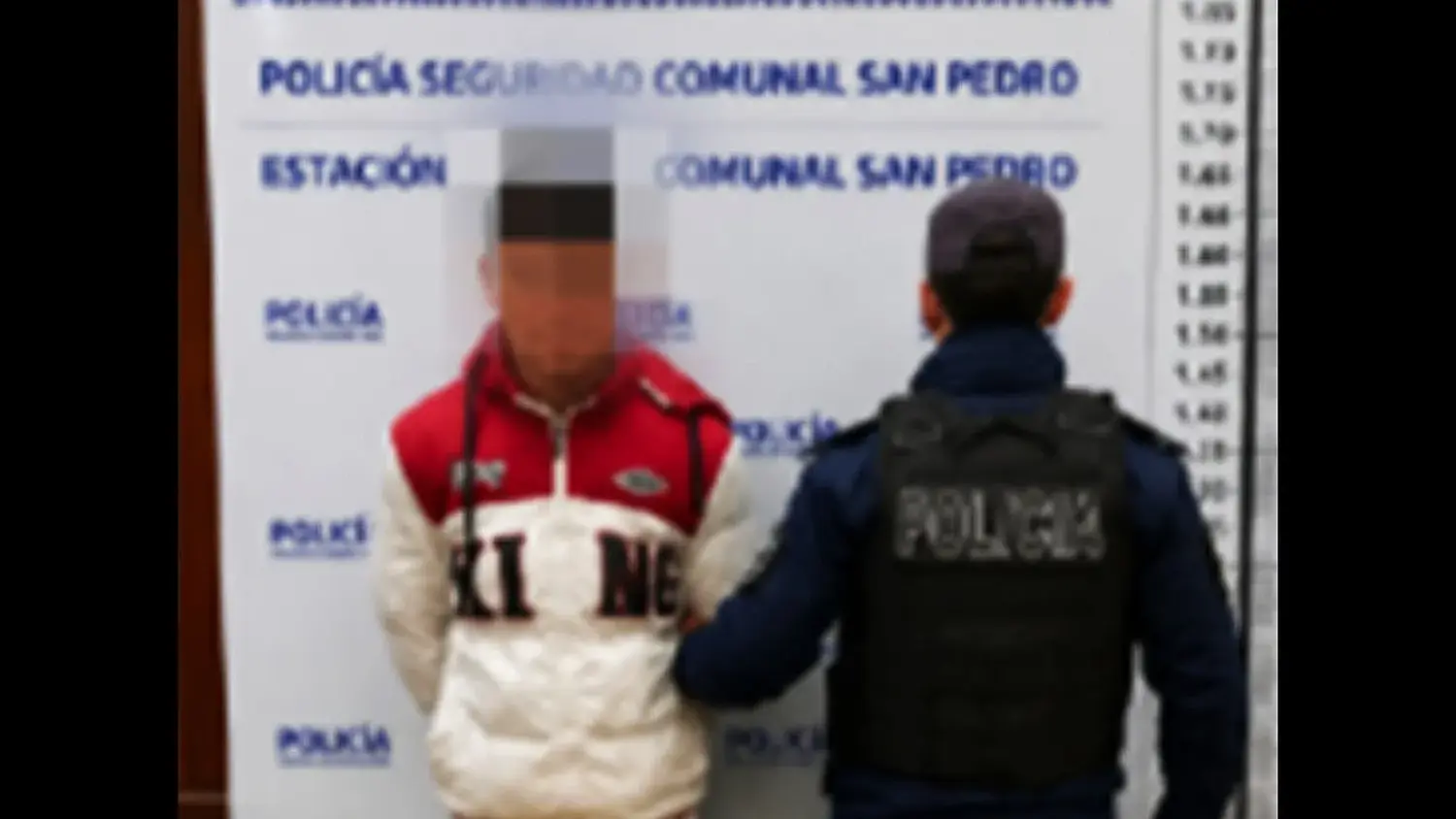 El joven detenido tenía un pedido de paradero por un caso de hurto agravado.