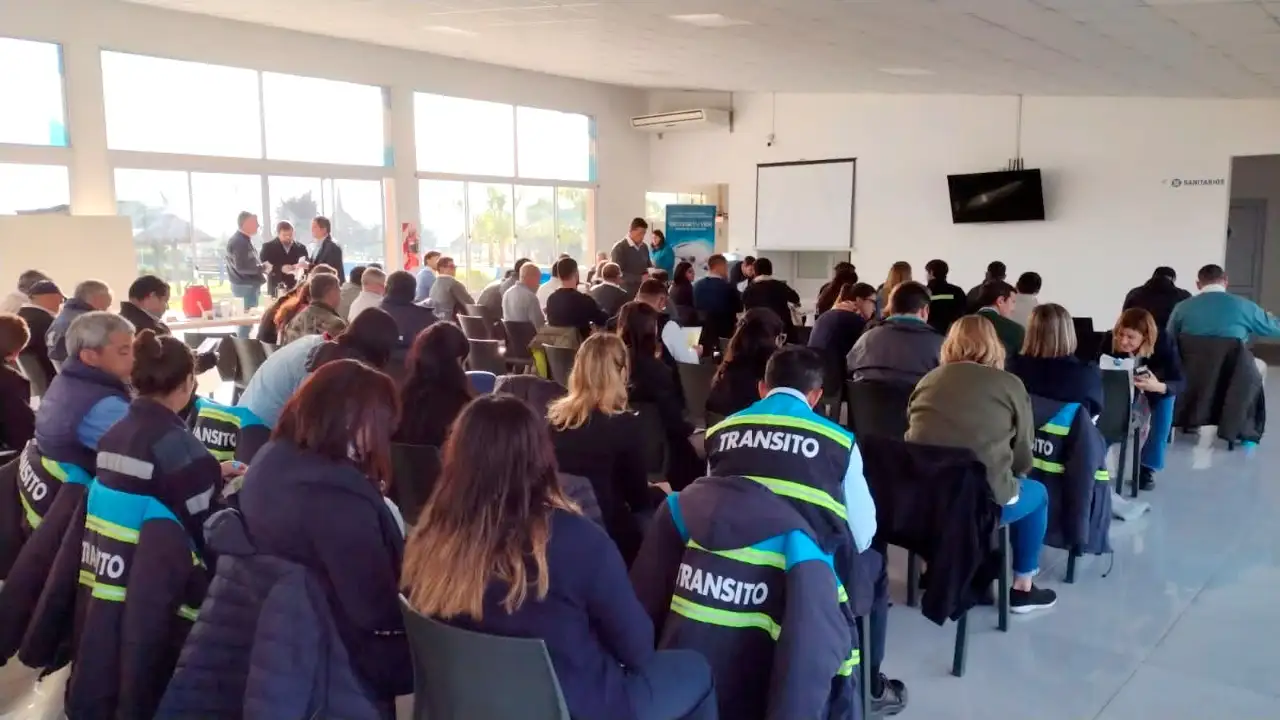 La Agencia Nacional de Seguridad Vial capacitó a personal de Tránsito de Gualeguaychú
