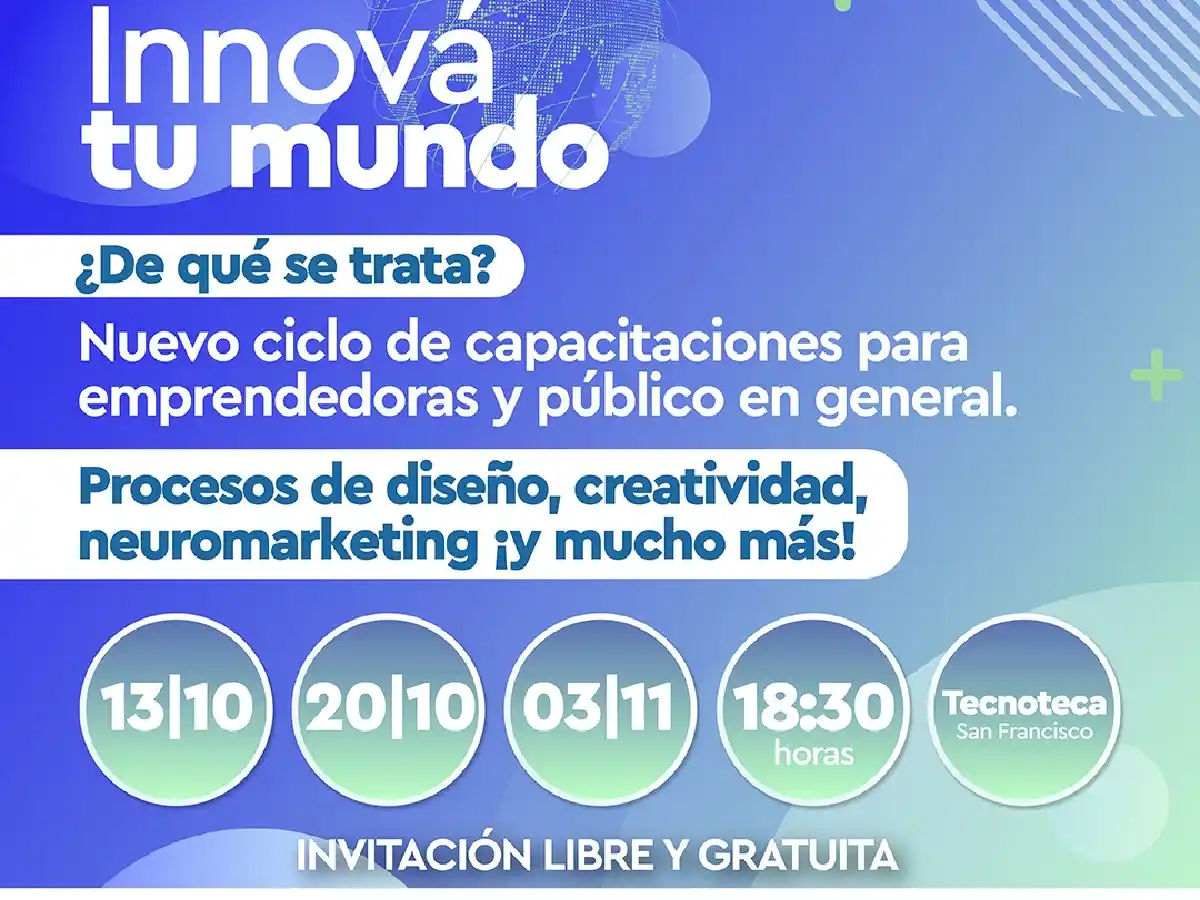En octubre Isficana vuelve a la Tecnoteca con más capacitaciones para emprendedoras