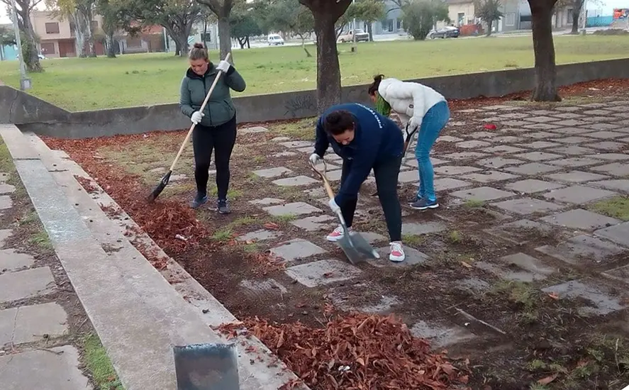 Acondicionaron plazas