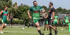 Ignacio Calles, en plena  pretemporada con Pau