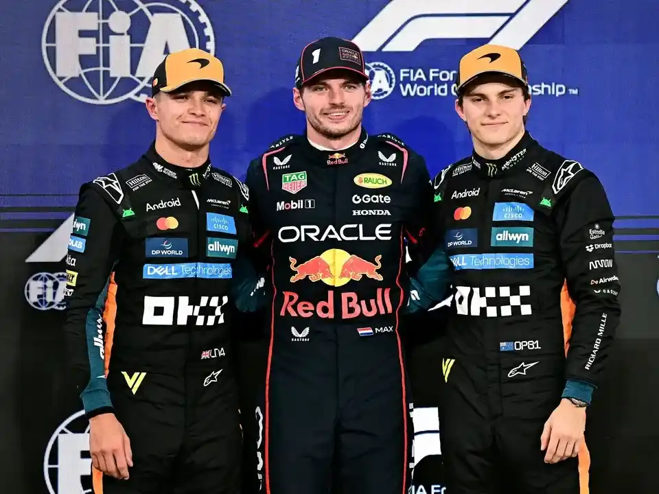 Norris, campeón de la temporada 2025 de Fórmula 1. Foto: Agencia NA (redes: @F1)