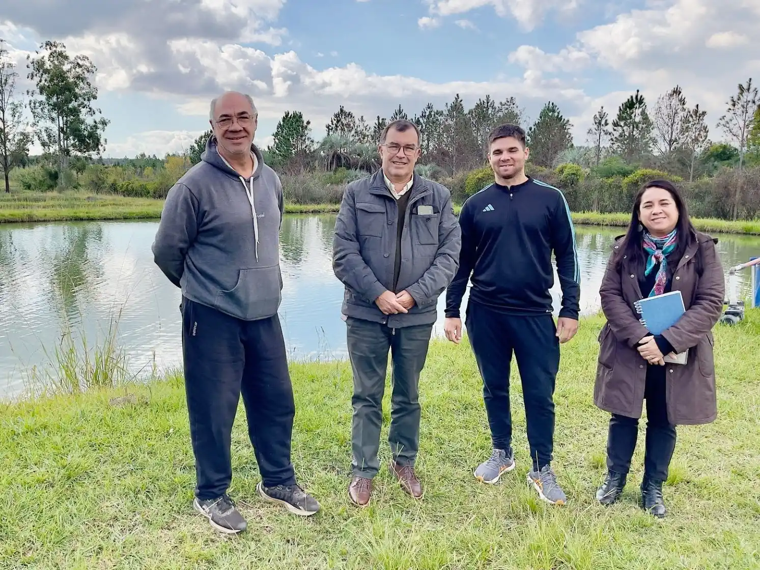 Impulso a la producción local: visita a piscicultores de Concordia