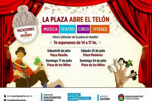 Vacaciones de invierno con actividades para toda la familia