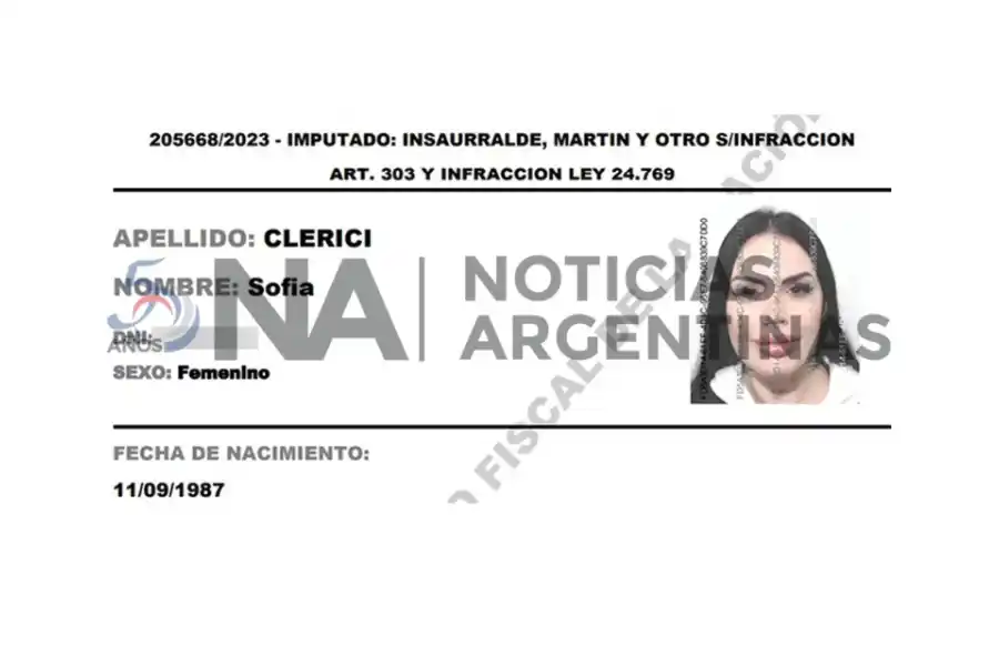 Clerici e Insaurralde imputados por lavado de dinero