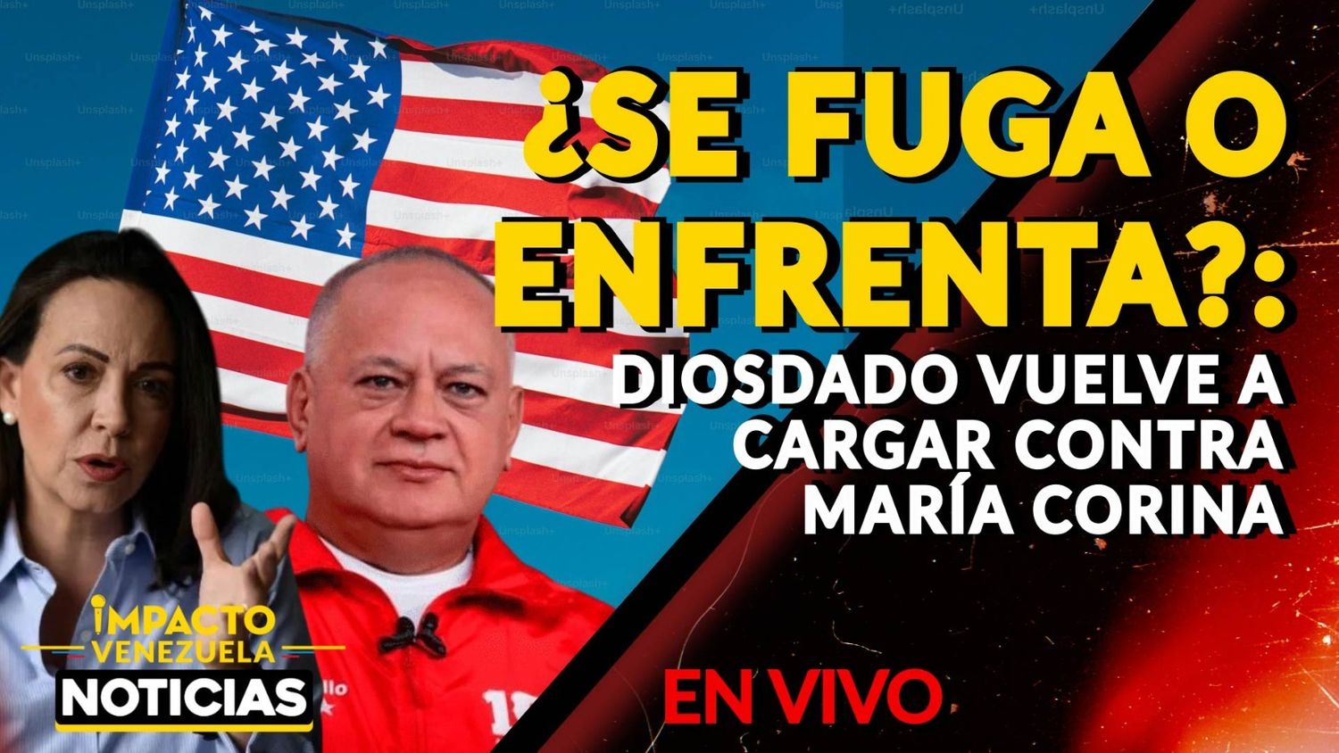 ¿SE FUGA O ENFRENTA?: Diosdado vuelve a cargar contra María Corina - VIDEO