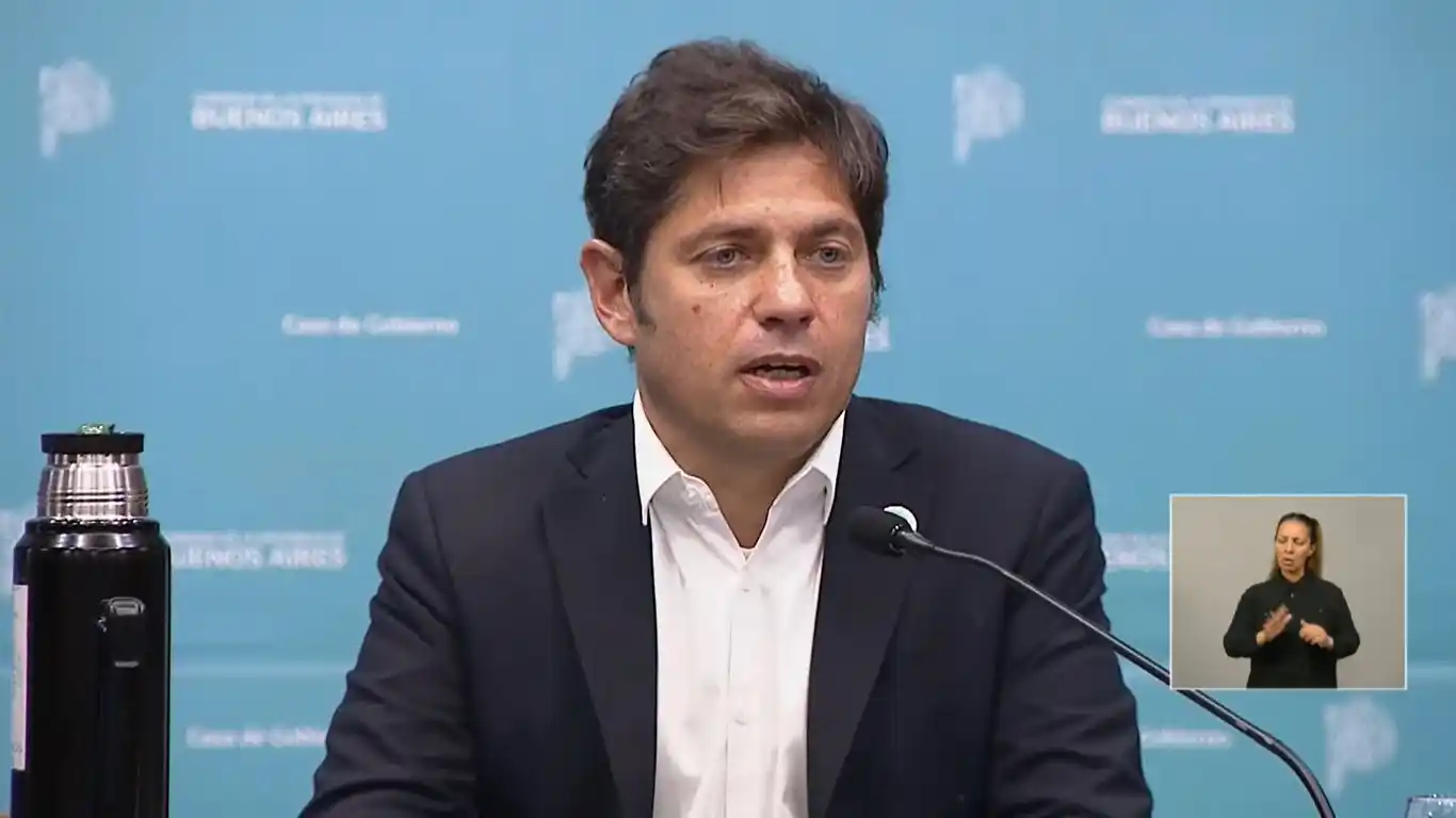 Kicillof no quiso opinar sobre la situación en Venezuela: "hablaron los presidentes, en el caso nuestro somos una provincia".