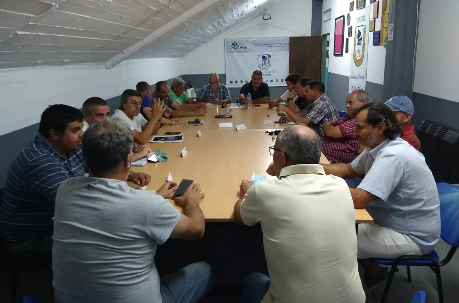 La última reunión de 2021 en la LTF.