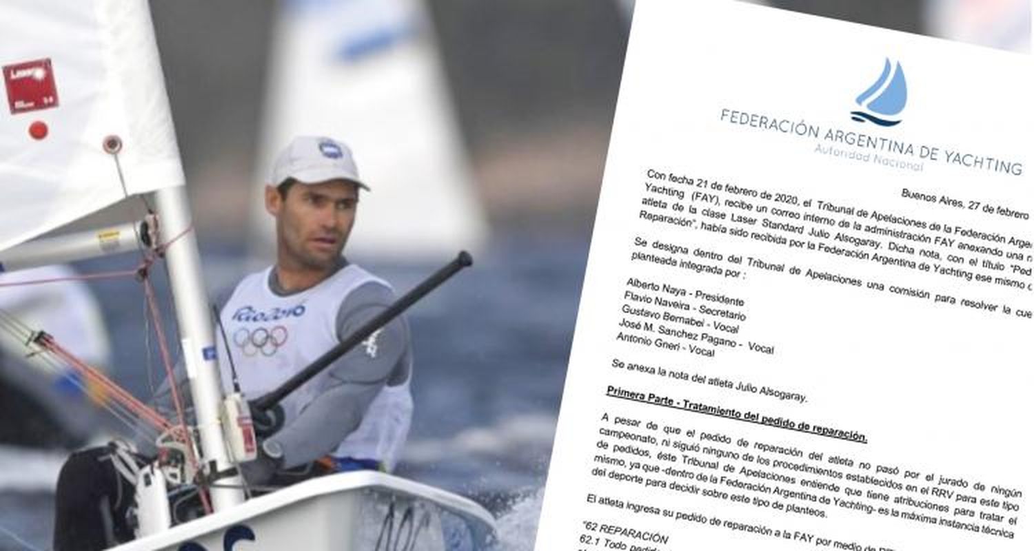 La FAY declinó el reclamo de Alsogaray y lo alejó de Tokio 2020