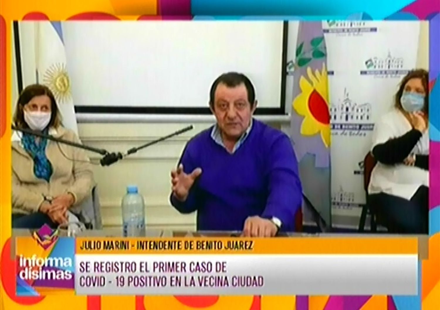 Se registro el primer caso de Covid-19 positivo en la vecina ciudad de Benito Juarez