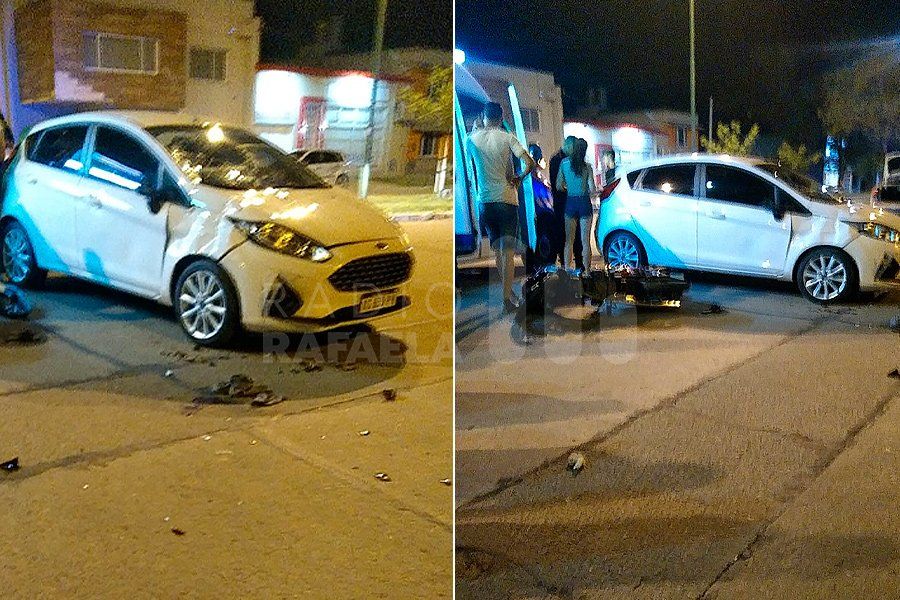 Violento choque en la ciudad terminó con dos mujeres lesionadas